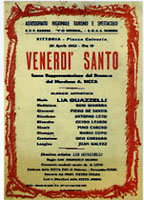 la locandina anni '50